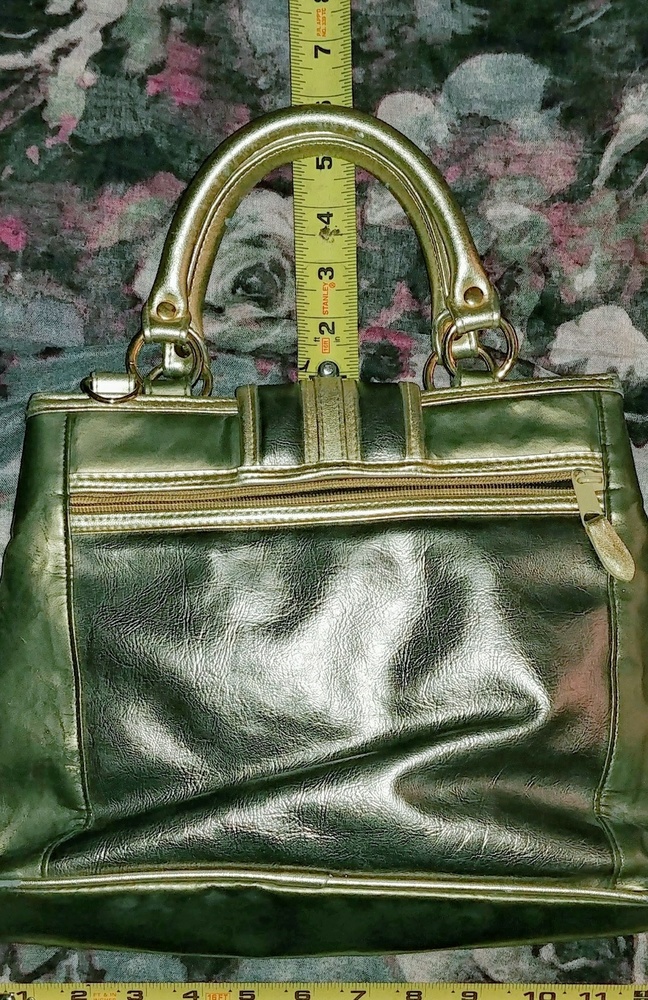 Warren Reed Gold Handbag Purse - Picture 2 of 5